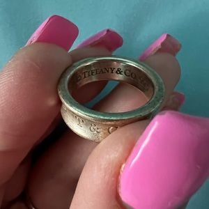 Tiffany & Co. 1837 retired ring size 7
